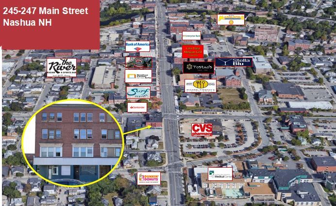 More Photos Of 245-247 Main St, Nashua Storefront Retail Residential For Lease