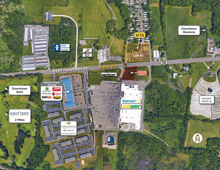 Primary Photo Of 2633 State Route 59, Ravenna Land For Sale