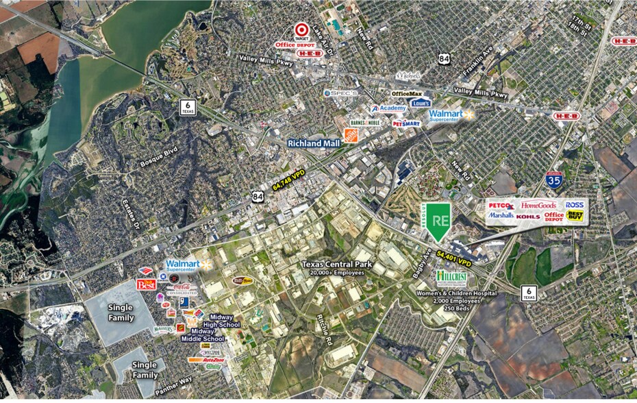 More Photos Of 2316 W Loop 340, Waco Freestanding For Lease