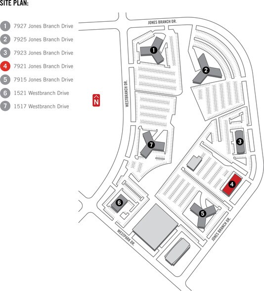 Primary Photo Of 7925 Jones Branch Dr, McLean Office For Lease