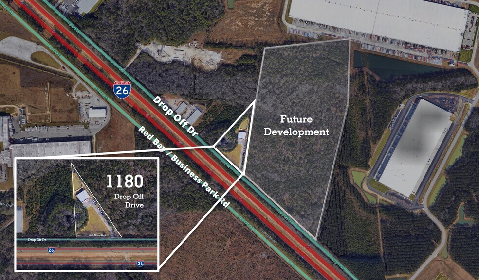 More Photos Of 1180 Drop Off Dr, Summerville Showroom For Lease