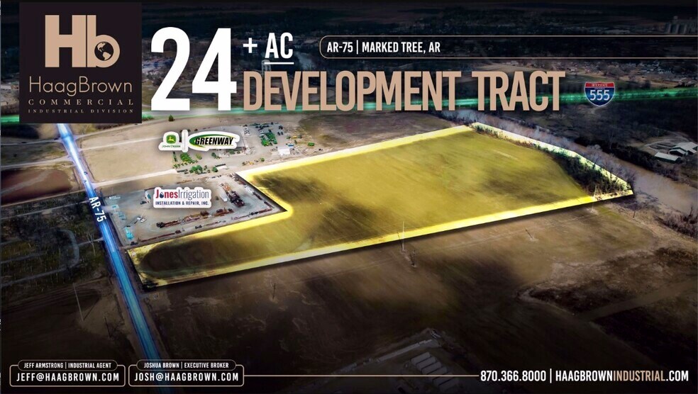 Primary Photo Of 7390 AR-75, Marked Tree Land For Sale