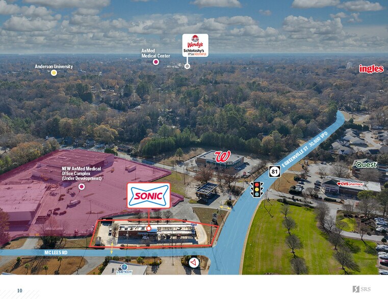 More Photos Of 1522 E Greenville St, Anderson Fast Food For Sale