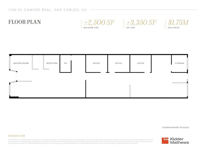 More Photos Of 1160 El Camino Real, San Carlos Office For Sale