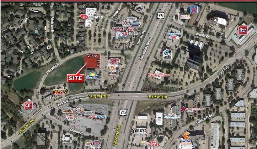 More Photos Of Central Expy & Park Blvd, Plano Land For Lease