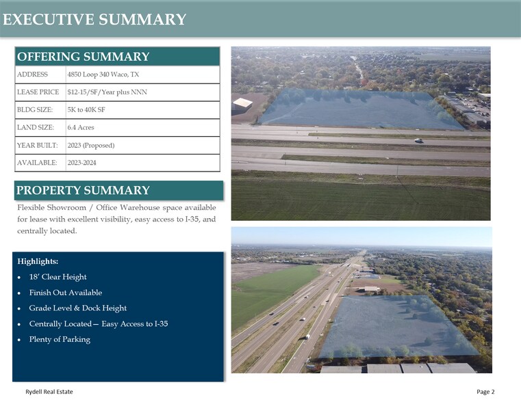 More Photos Of 4850 Loop 340, Robinson Warehouse For Lease