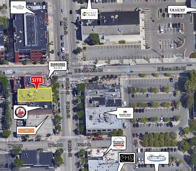 Primary Photo Of 108 S Main St, Royal Oak Restaurant For Lease