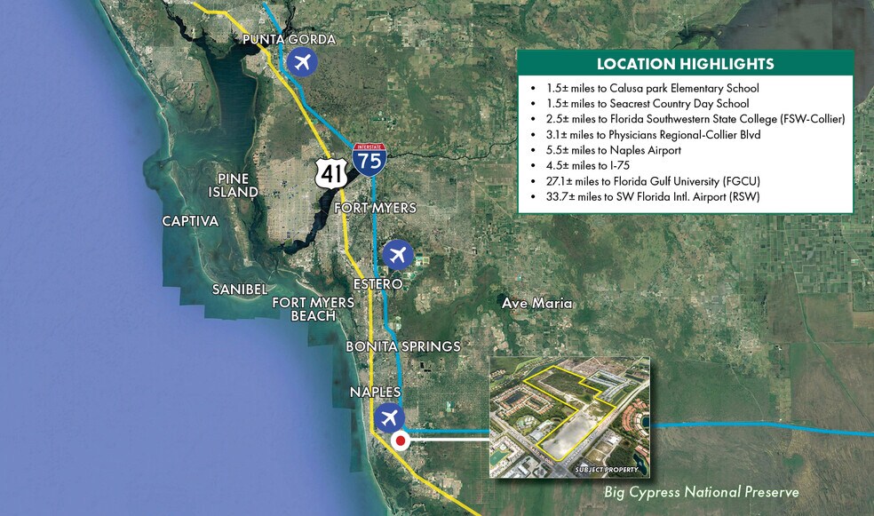 More Photos Of 4886 Santa Barbara Blvd., Naples Land For Sale