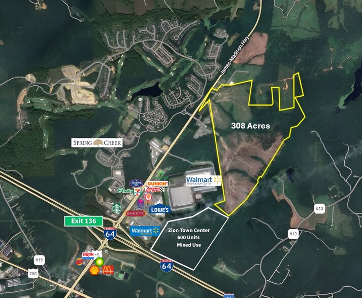 Primary Photo Of TBD James Madison Hwy, Gordonsville Land For Sale