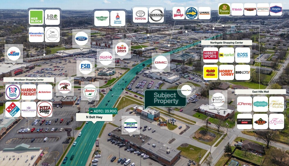 More Photos Of 2204 N Belt Hwy, Saint Joseph Restaurant For Sale