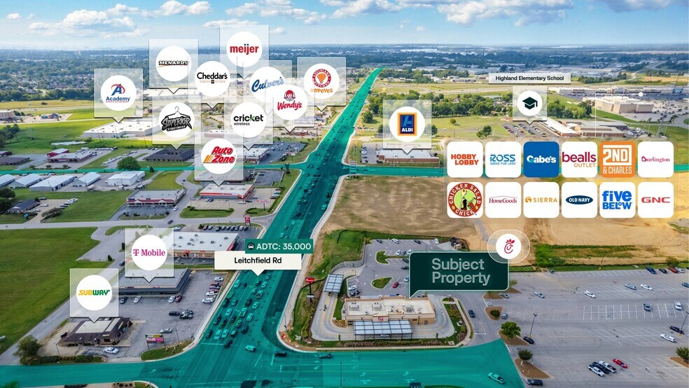More Photos Of 3123 Highway 54, Owensboro Fast Food For Sale