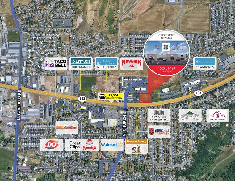 More Photos Of 1565 E UT-193, Layton Storefront Retail Office For Lease