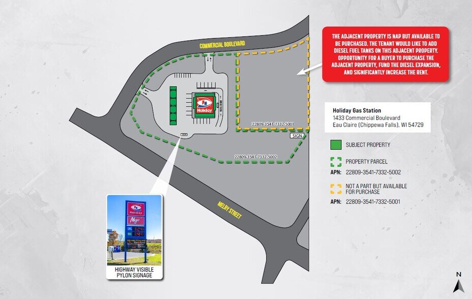 More Photos Of 1433 Commercial Blvd, Chippewa Falls Convenience Store For Sale