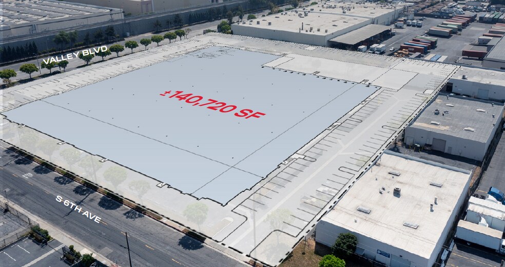 Primary Photo Of 14428 Valley Blvd, City of Industry Land For Sale