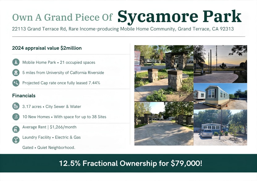 More Photos Of 22113 Grand Terrace Rd, Grand Terrace Manufactured Housing Mobile Home Park For Sale