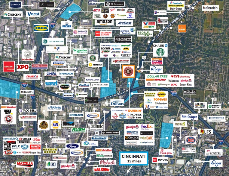 More Photos Of 12154 Lebanon Rd, Sharonville Fast Food For Sale