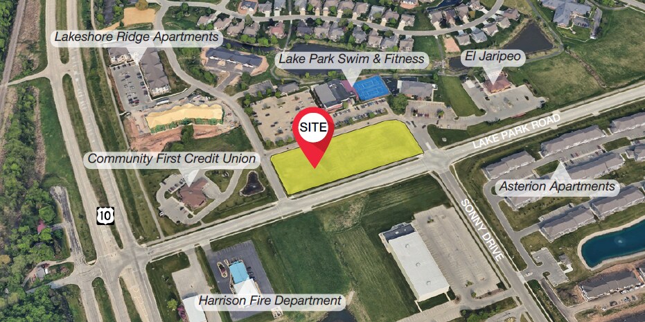 Primary Photo Of 700 Lake Park Rd, Menasha Land For Sale