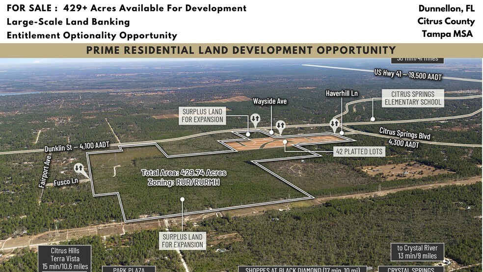 Primary Photo Of 5181 W Dunklin St, Dunnellon Land For Sale