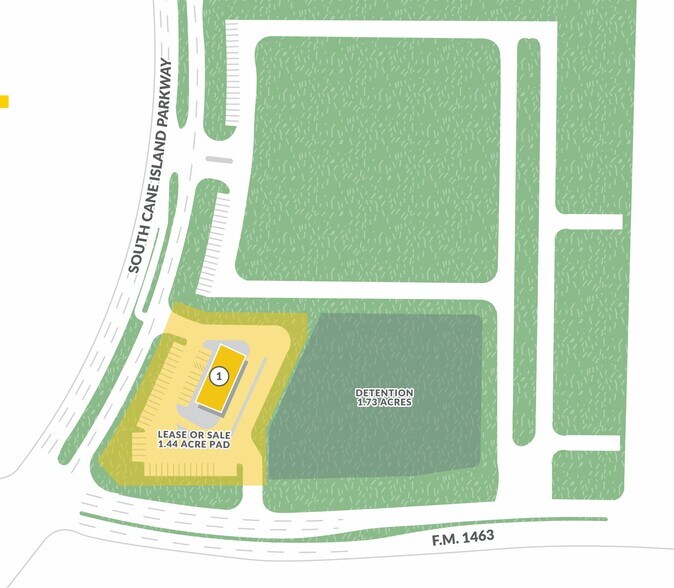More Photos Of NEC of FM 1463 and S. Cane Island Pkwy, Katy Land For Sale
