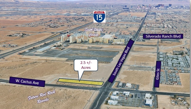 Primary Photo Of 10471 S Las Vegas Blvd, Las Vegas Land For Sale