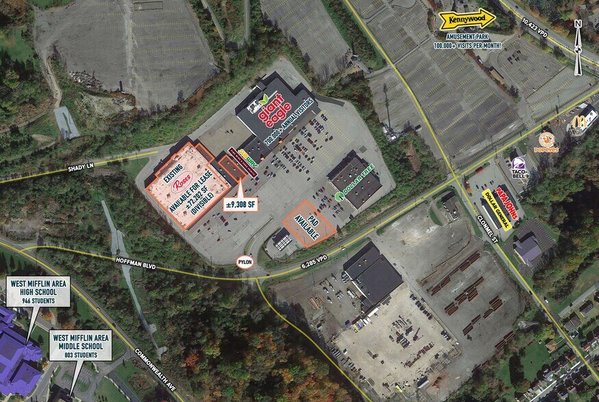 More Photos Of 1300-1800 Hoffman Blvd, West Mifflin Unknown For Lease