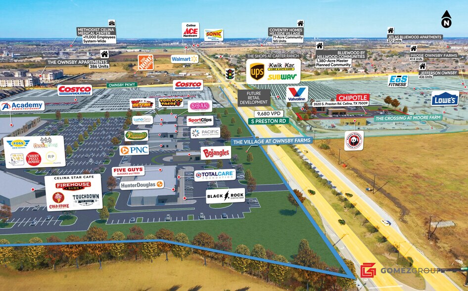 More Photos Of 3520 S Preston Rd, Celina Fast Food For Sale