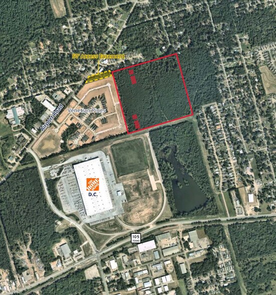 More Photos Of Airport Rd, Conroe Land For Sale