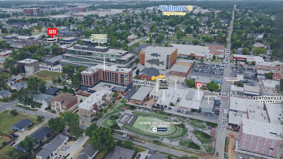 More Photos Of 402 SW A St, Bentonville Bank For Lease