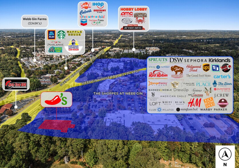 More Photos Of 1350 Scenic Hwy N, Snellville Restaurant For Sale