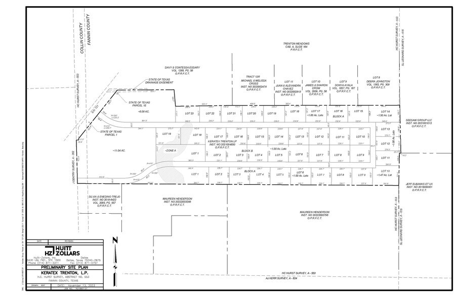 More Photos Of SEC of SH 121 and CR 635, Trenton Land For Sale