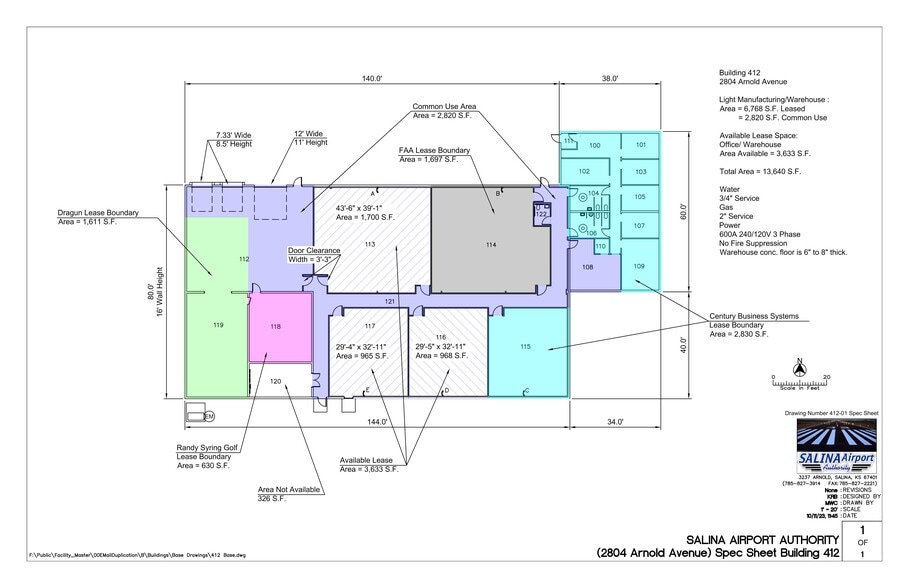 More Photos Of 2804 Arnold Ave, Salina Industrial For Lease