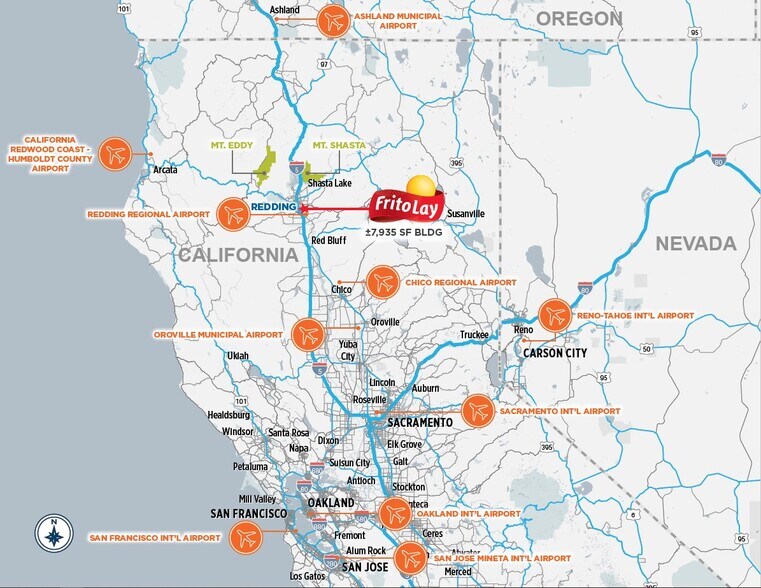 More Photos Of 5200 Venture Pkwy, Redding Distribution For Sale