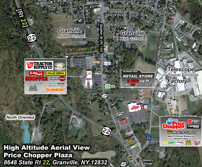 More Photos Of 8648 State Route 22, Granville Storefront For Lease