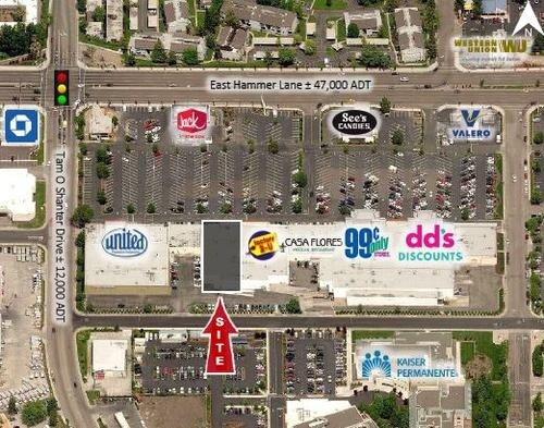 More Photos Of 1010 E Hammer Ln, Stockton Storefront For Lease