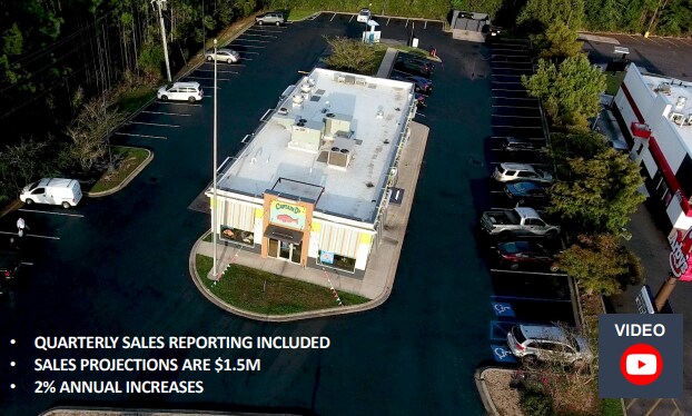 More Photos Of 6600 N Highway 63, Moss Point Fast Food For Lease