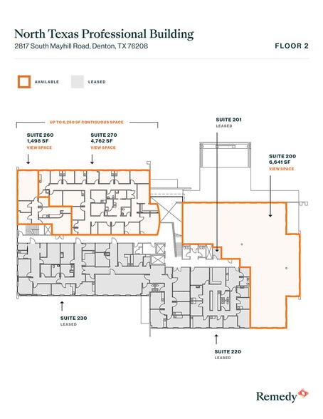 More Photos Of 2817 S Mayhill Rd, Denton Medical For Lease
