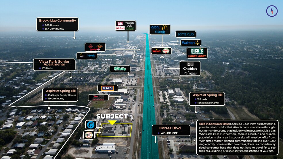 More Photos Of 12109-12115 Cortez Blvd, Brooksville Freestanding For Sale