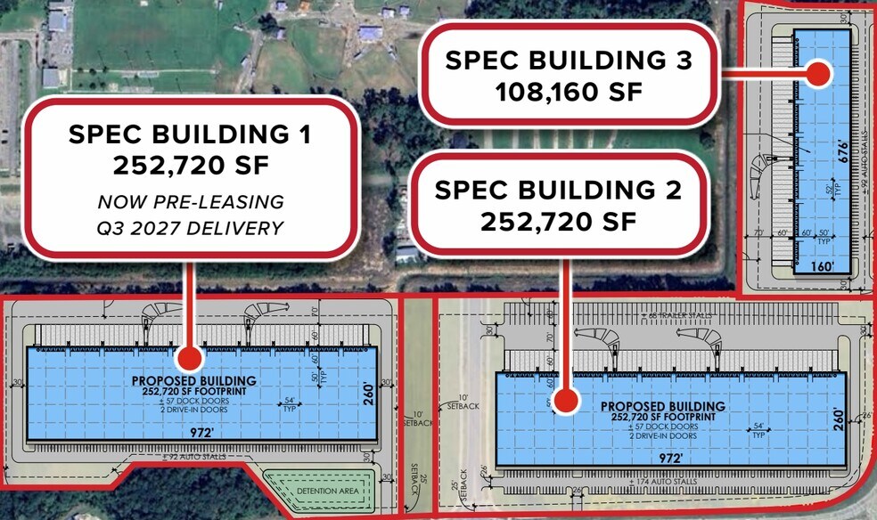 More Photos Of 1498 Town Center Pky, Slidell Distribution For Lease