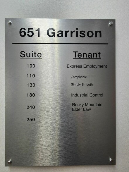 More Photos Of 651 Garrison St, Lakewood Office For Lease