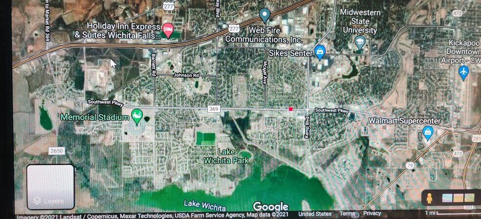 More Photos Of 2606 Southwest Pky, Wichita Falls Land For Sale