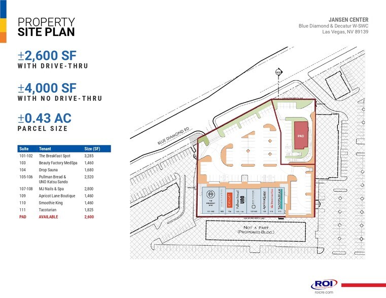 More Photos Of 5025 Blue Diamond Rd, Las Vegas Unknown For Lease