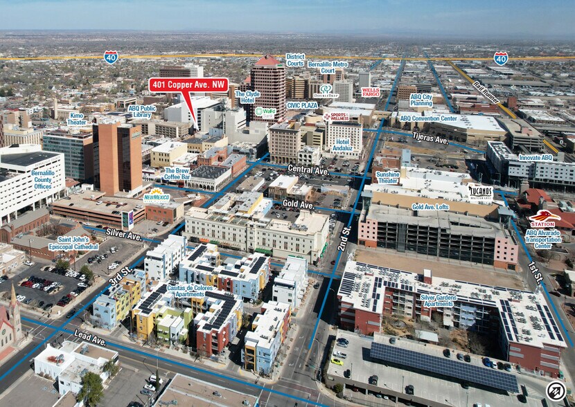 More Photos Of 401 Copper Ave NW, Albuquerque Office For Sale