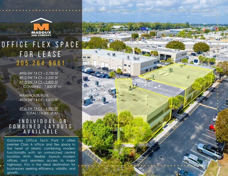 Primary Photo Of 4900-4936 SW 74th Ct, Miami Light Distribution For Lease