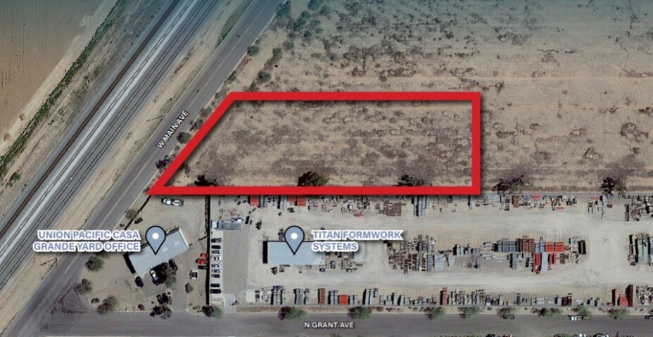 Primary Photo Of E of SEC W Main Ave & N Grant Ave, Casa Grande Land For Sale