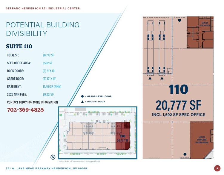 More Photos Of 751 W Lake Mead Pky, Henderson Distribution For Lease