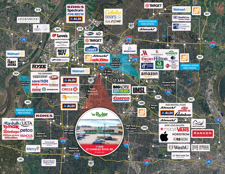 More Photos Of 11050 Saint Charles Rock Rd, Saint Ann Supermarket For Sale