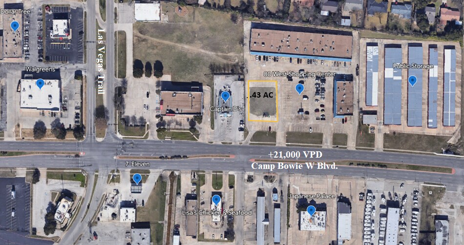 More Photos Of Camp Bowie @ Brandon Ln, Fort Worth Land For Lease