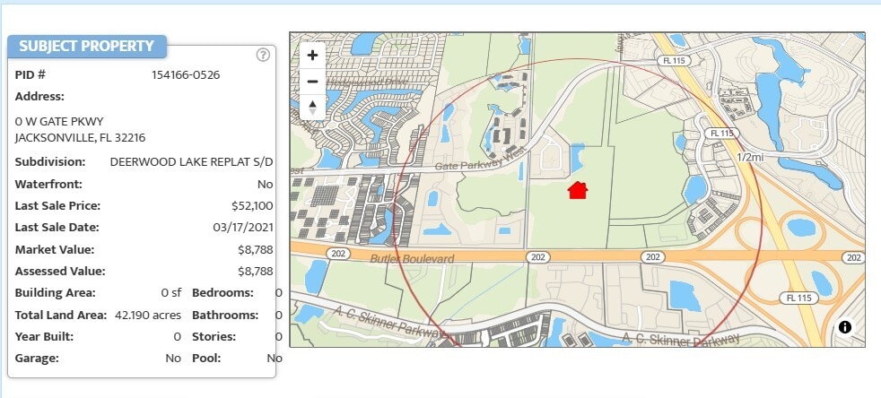 More Photos Of N 0 Gate Parkway Blvd, Jacksonville Land For Sale
