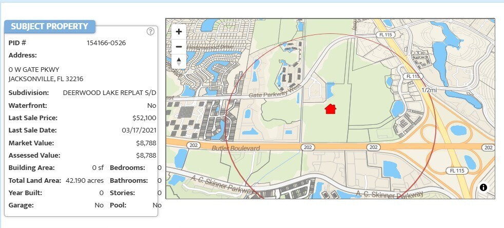 More Photos Of N 0 Gate Parkway Blvd, Jacksonville Land For Sale