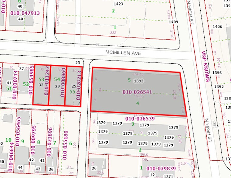 More Photos Of 1393 N High St, Columbus Land For Sale